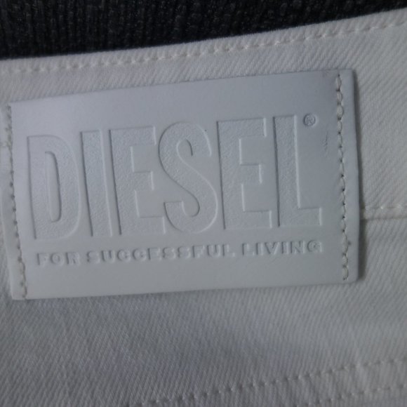 Diesel White D-FAYZA Boyfriend Low Waste W29-L32 009NR Stretch Size 29 Jeans - Picture 12 of 14